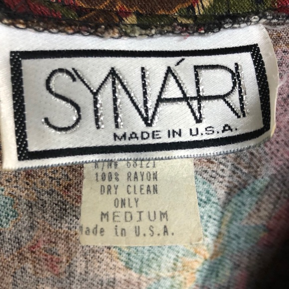 Vintage Synari Light Weight Blazer - Picture 6 of 6
